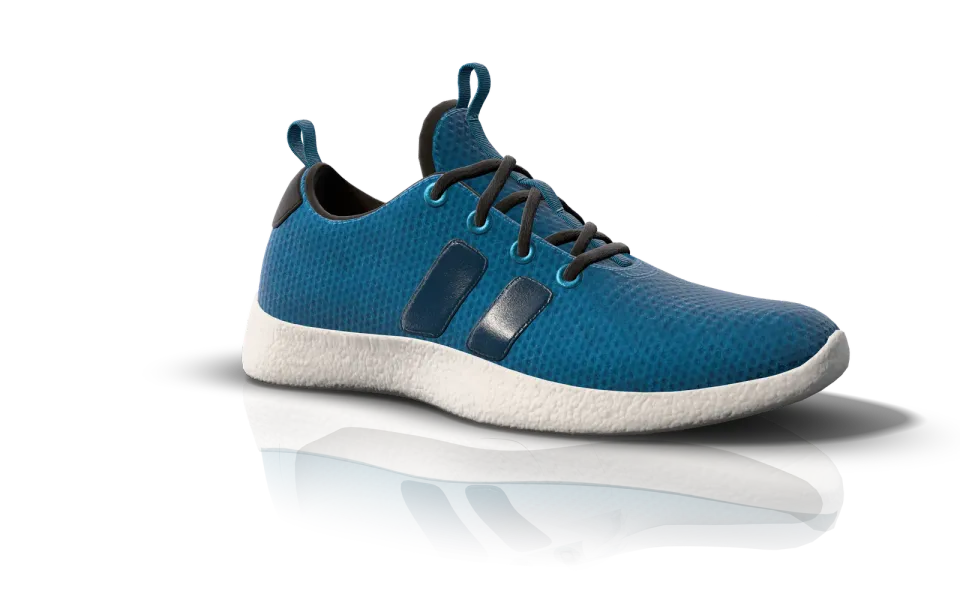 Eine fertige Basis: ein 3D-Sneaker-Viewer mit Farbvariantenwahl
